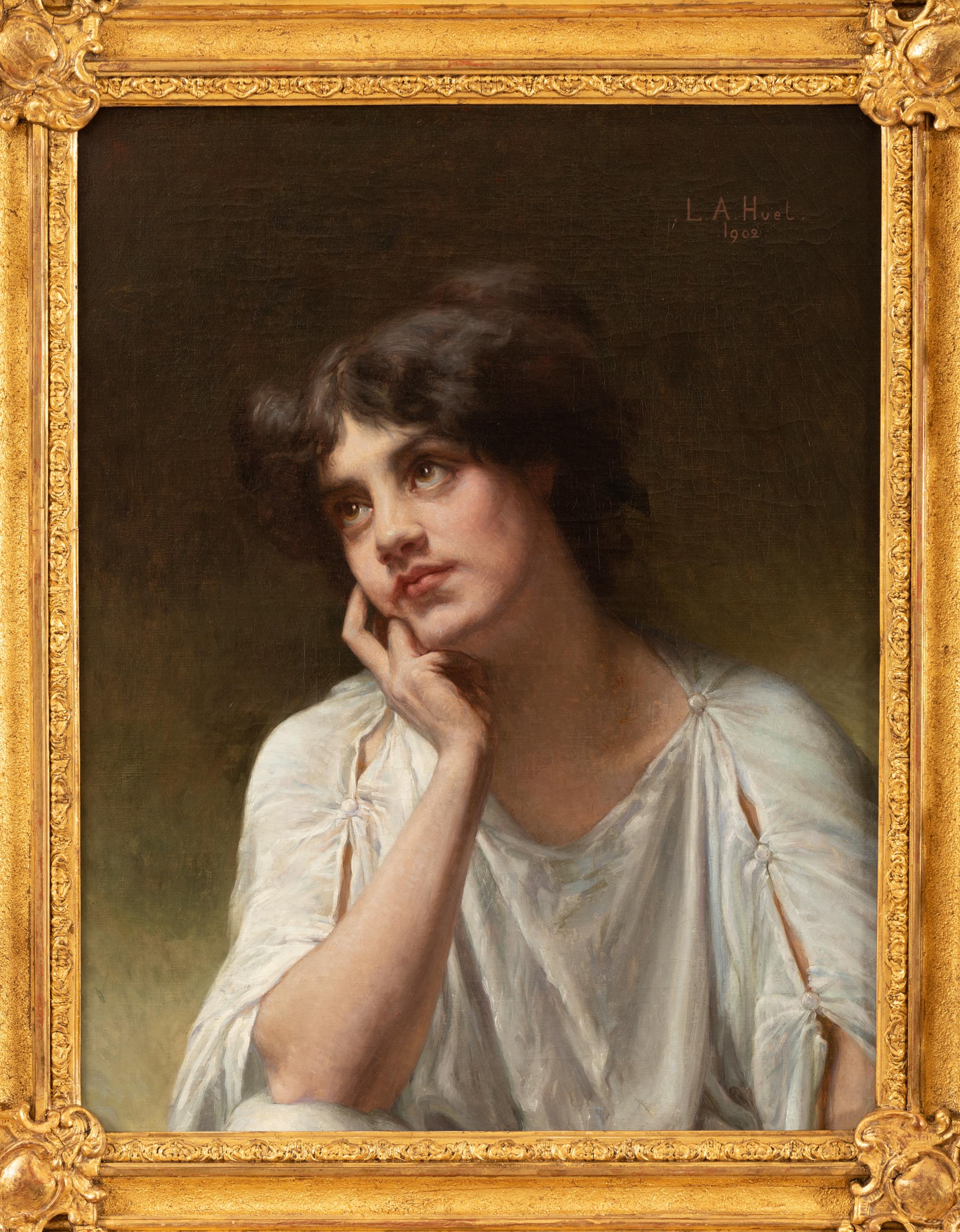 Louis Armand Huet - Portrait of a woman
The work is signed and dated 