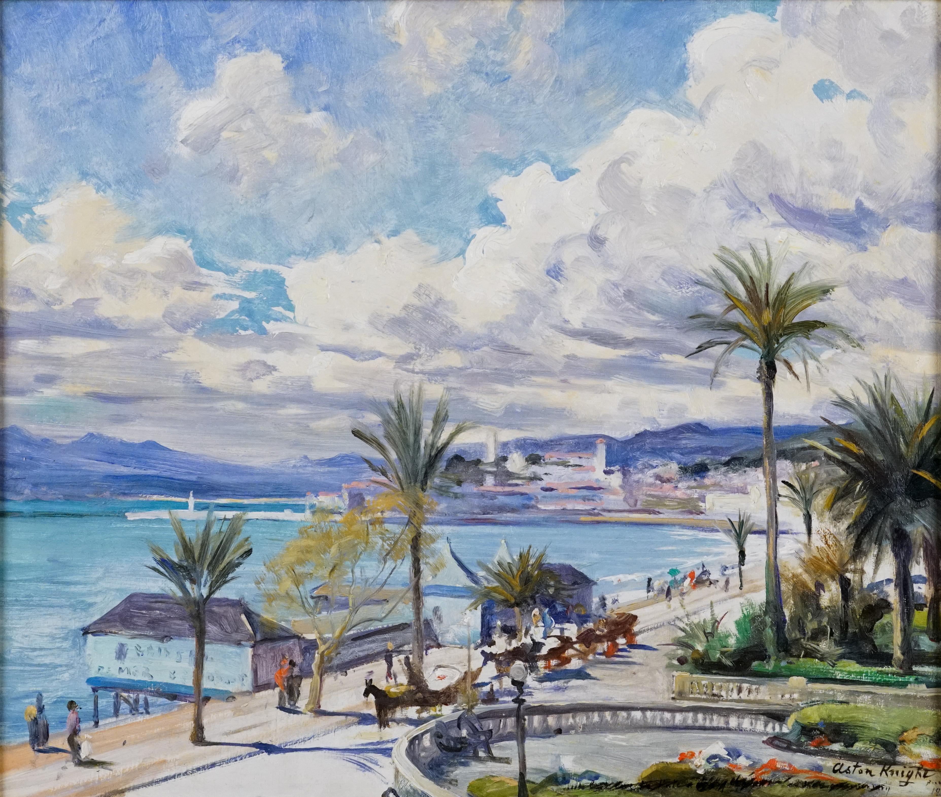 Cannes - Painting by Louis Aston Knight