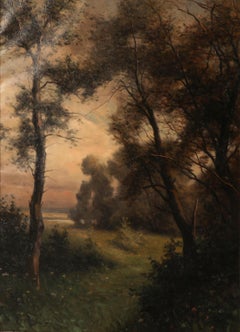 Antique Landscape with Trees