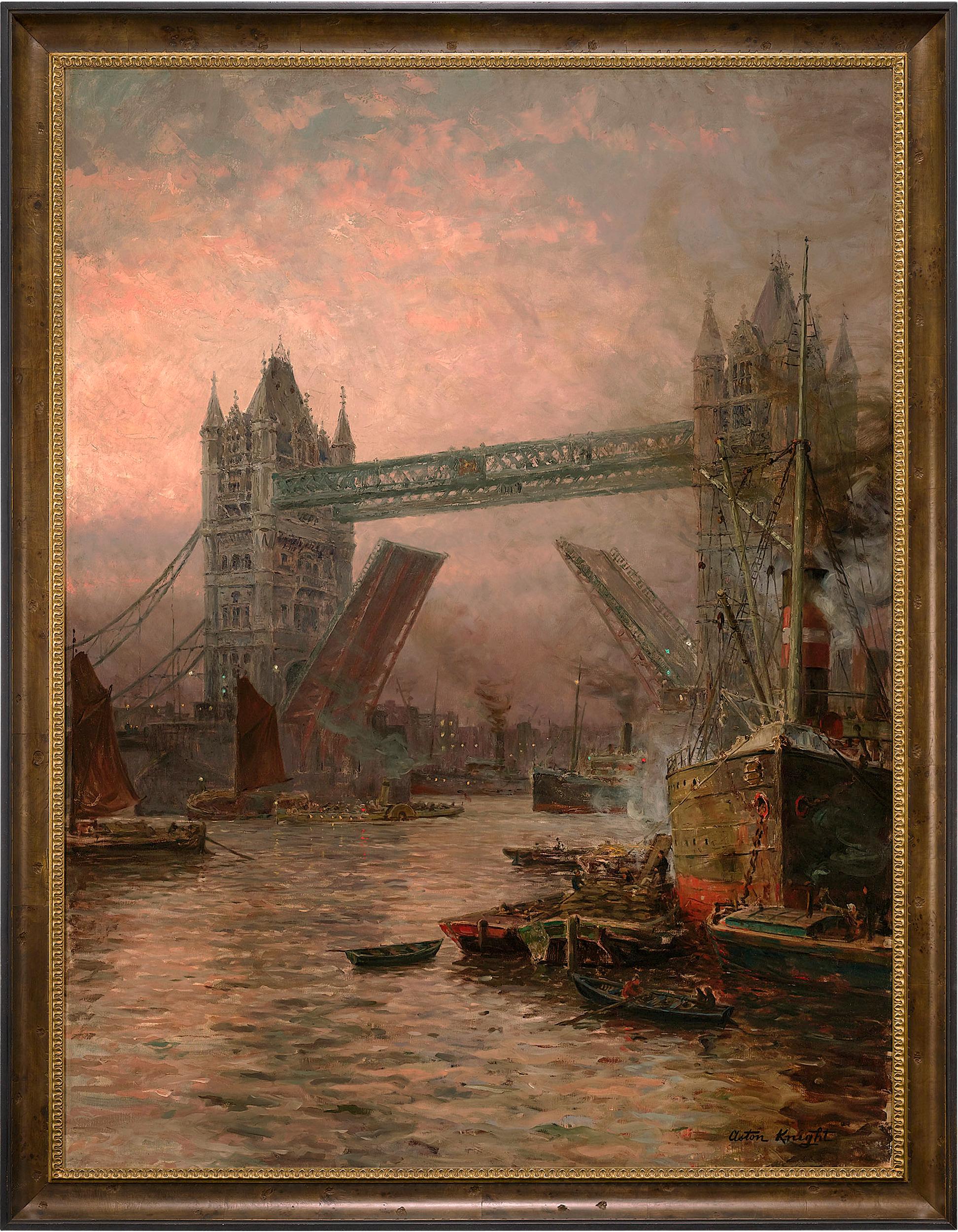 The Giant Cities, London by Louis Aston Knight 1