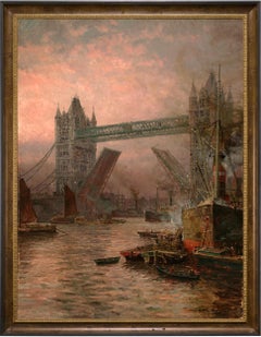 The Giant Cities, London by Louis Aston Knight