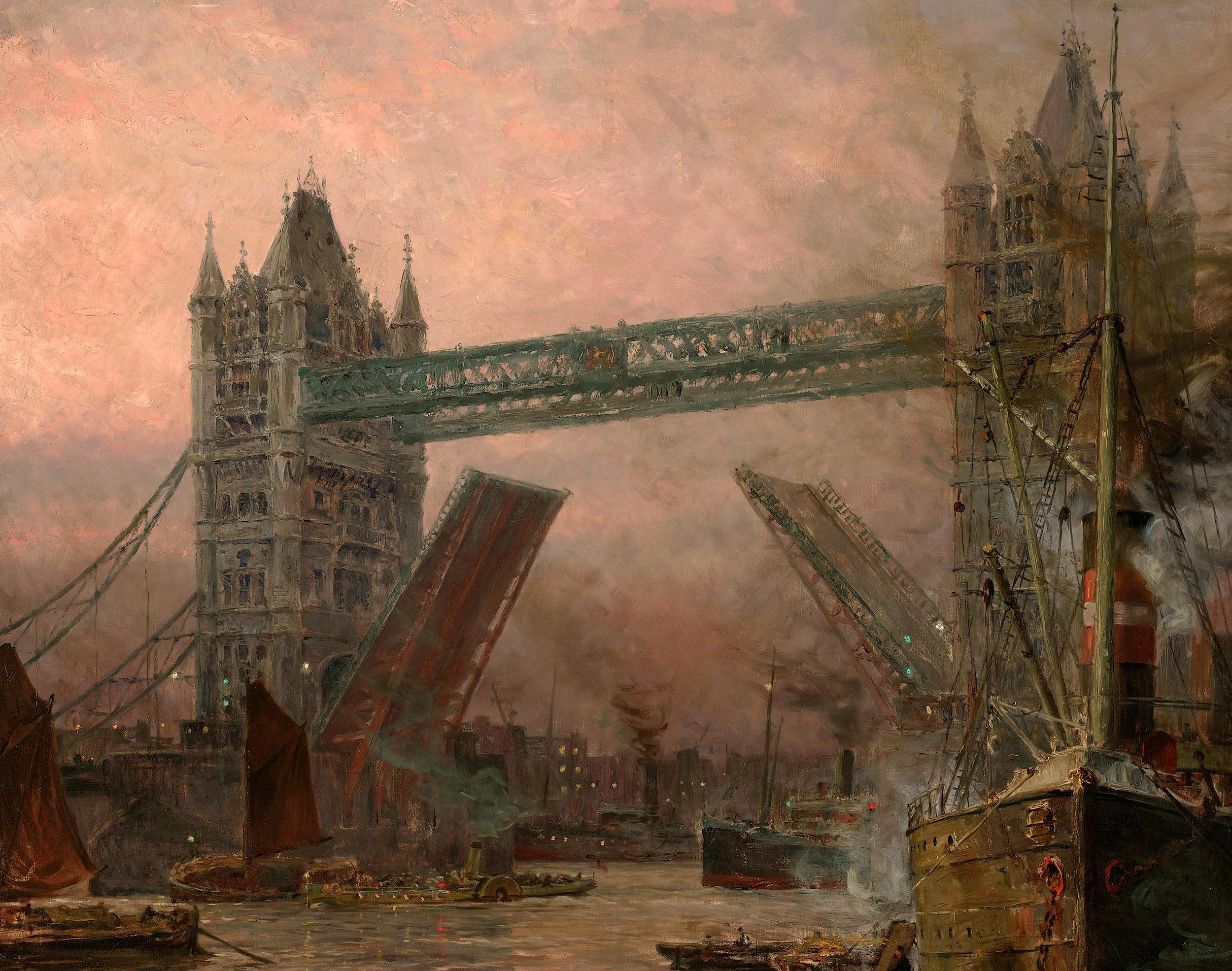 The Giant Cities, London by Louis Aston Knight 2