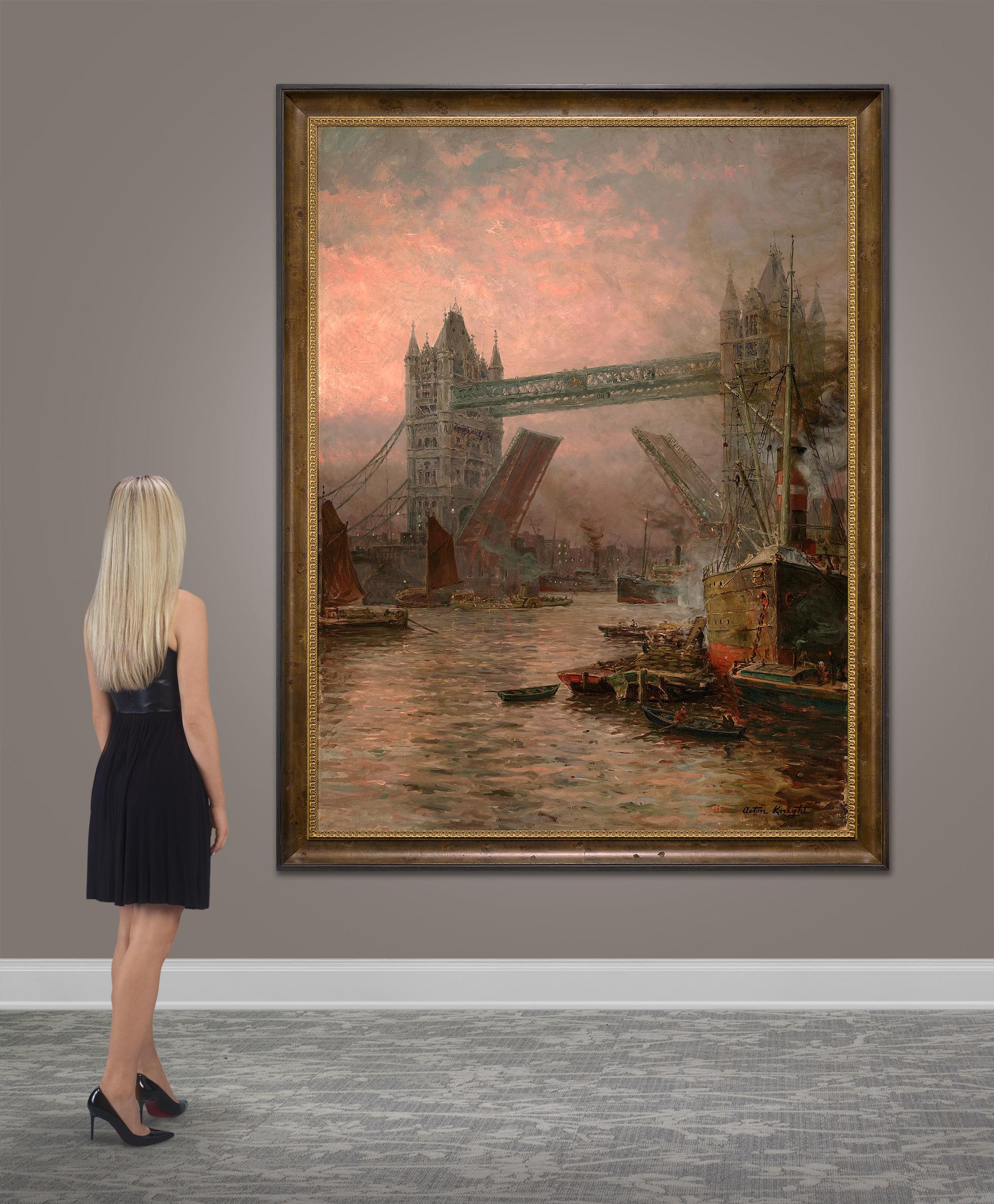 The Giant Cities, London by Louis Aston Knight 5
