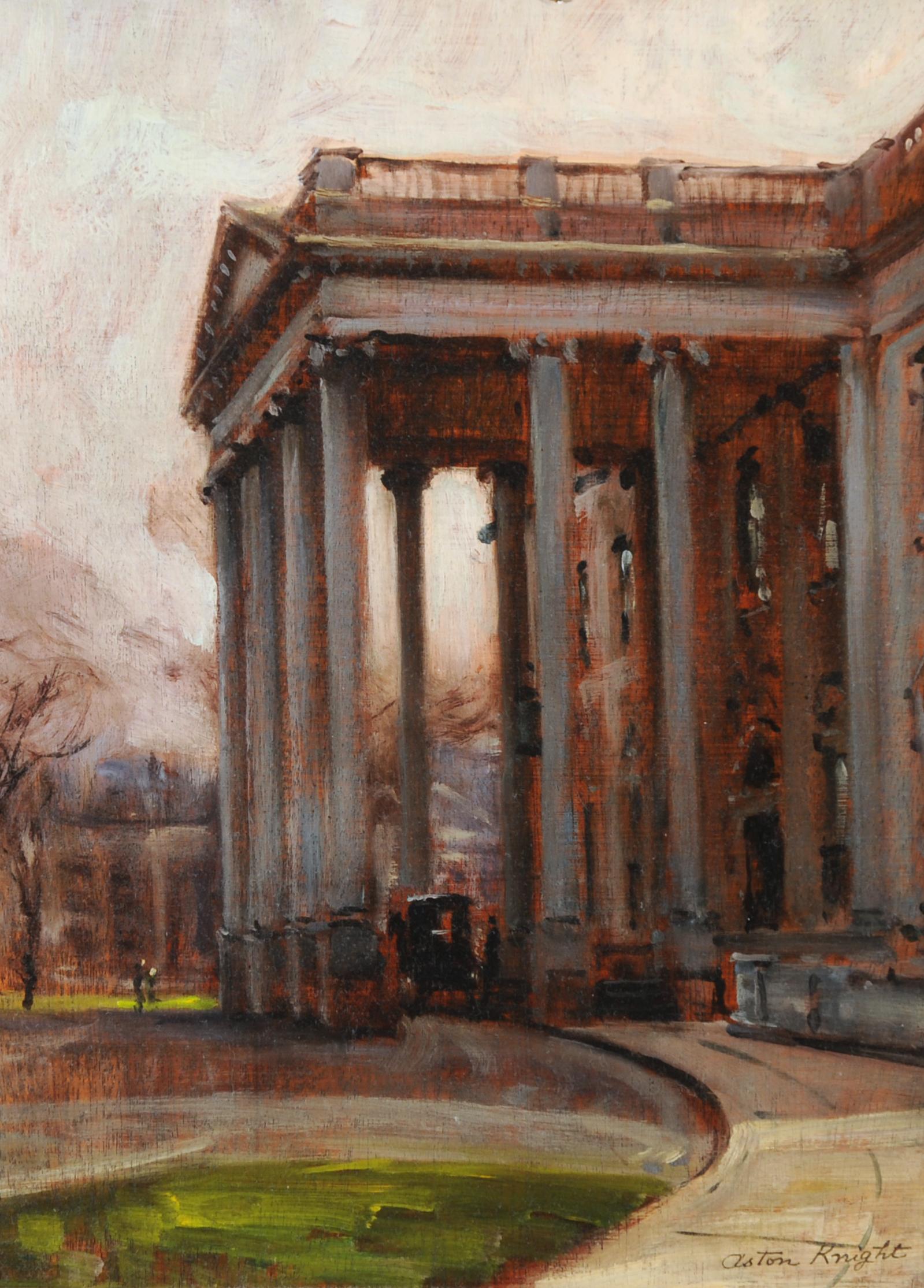 Louis Aston Knight Figurative Painting - The White House