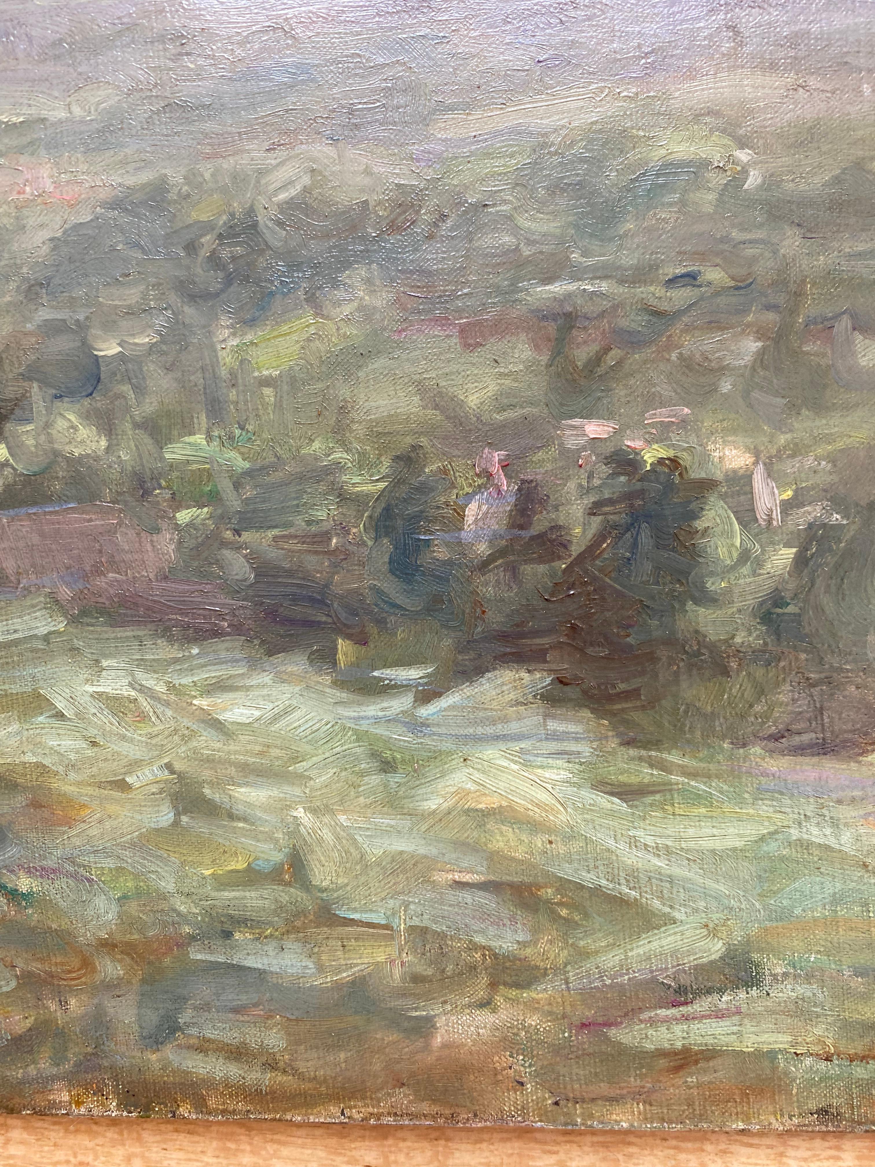 Paesaggio della Charente (vicino a Bordeaux) in vendita 1