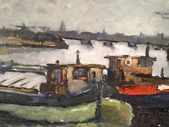 "Soir a Charenton" Oil on Canvas 20 x 24