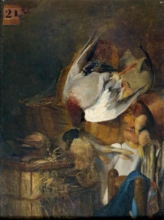 Still Life with Mallard and Hare