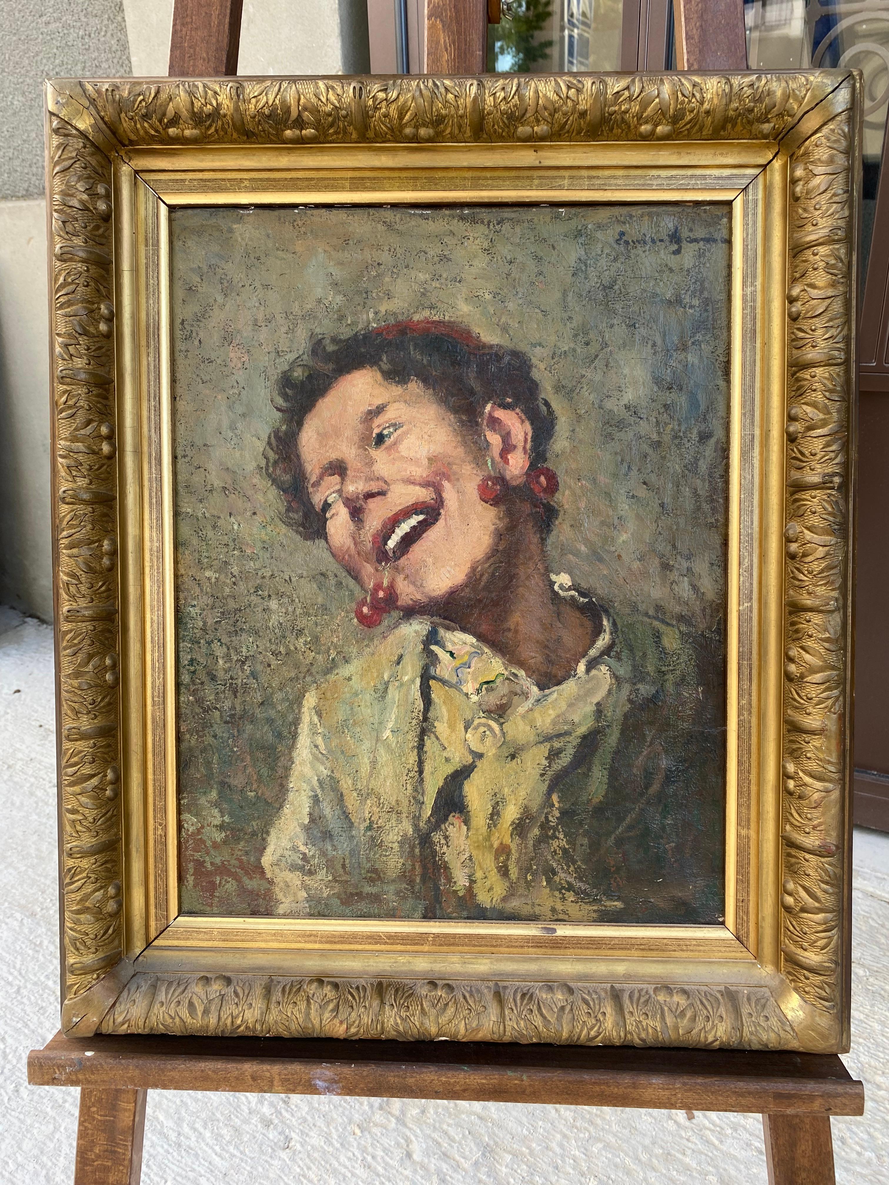 Louis Azéma (1876 - 1963) Portrait : 