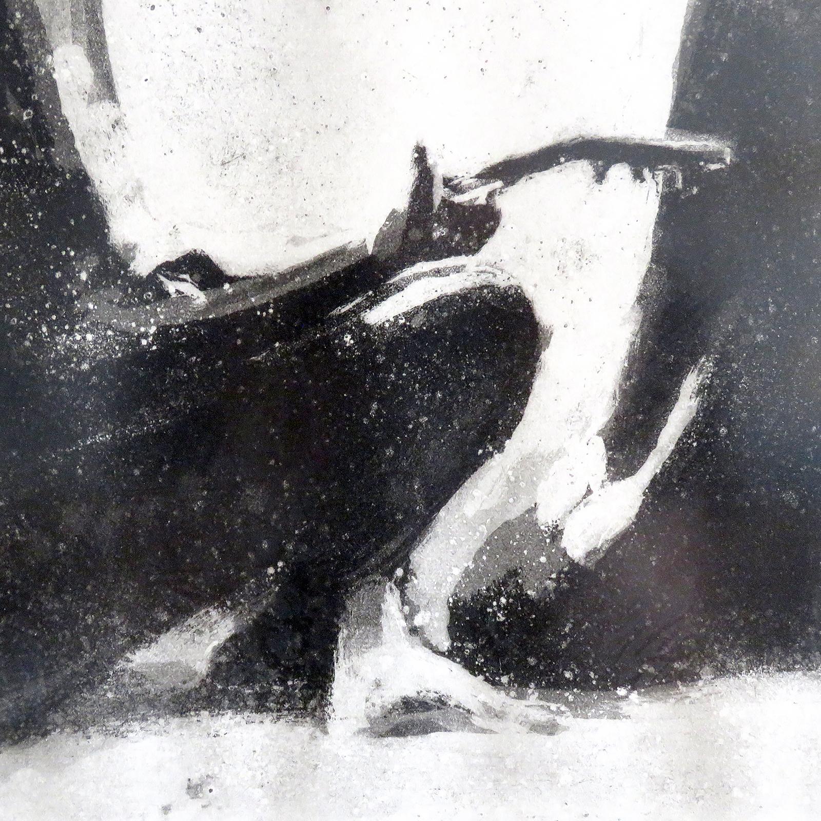 Louis Bastin 'Ohne Titel' Lithographie, signiert, nummeriert 24/260, 1970 (Radiert) im Angebot
