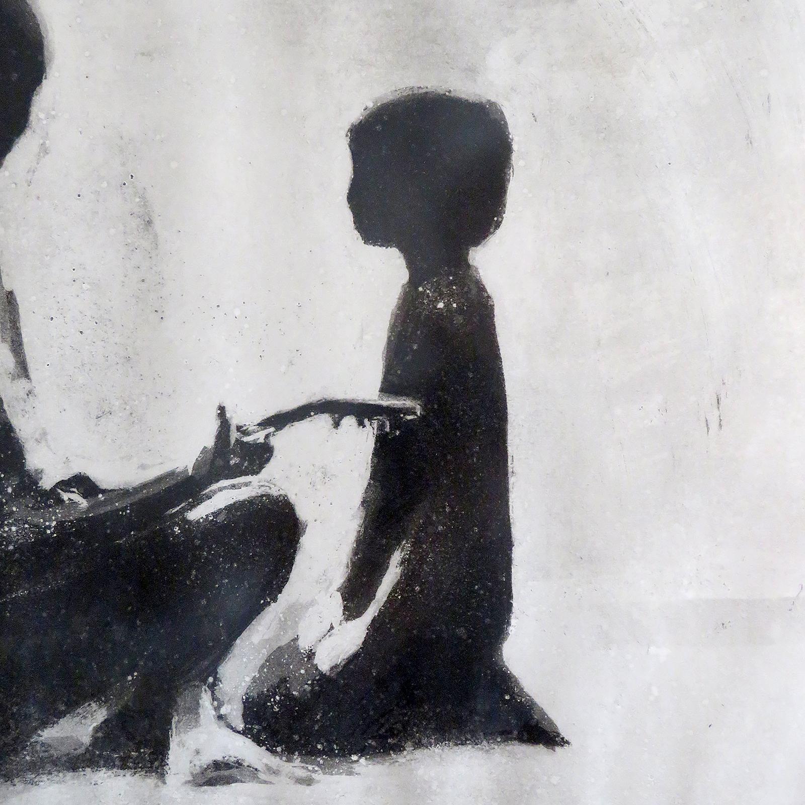 Louis Bastin 'Ohne Titel' Lithographie, signiert, nummeriert 24/260, 1970 im Zustand „Gut“ im Angebot in Los Angeles, CA