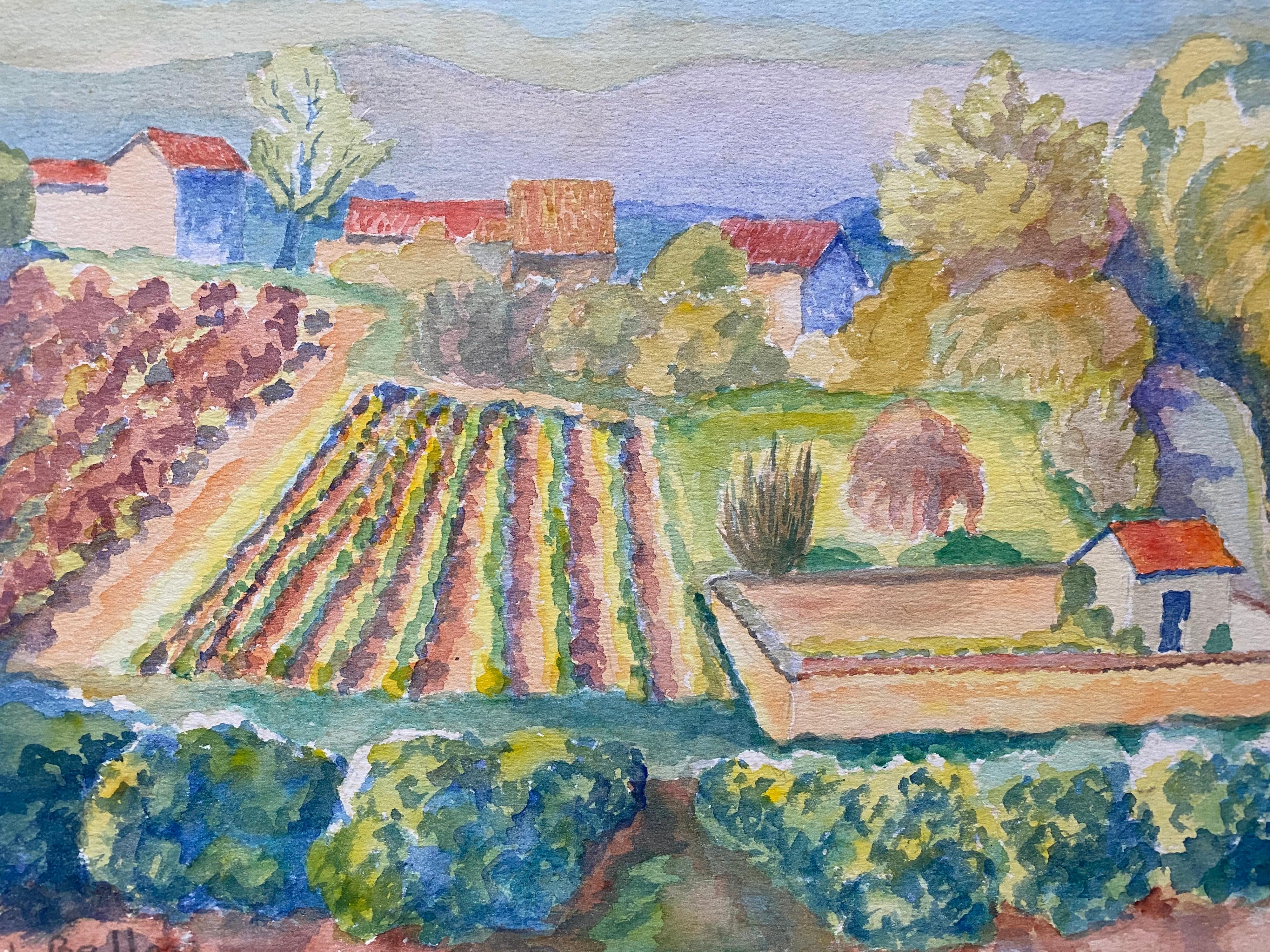 vineyard landscape paintings