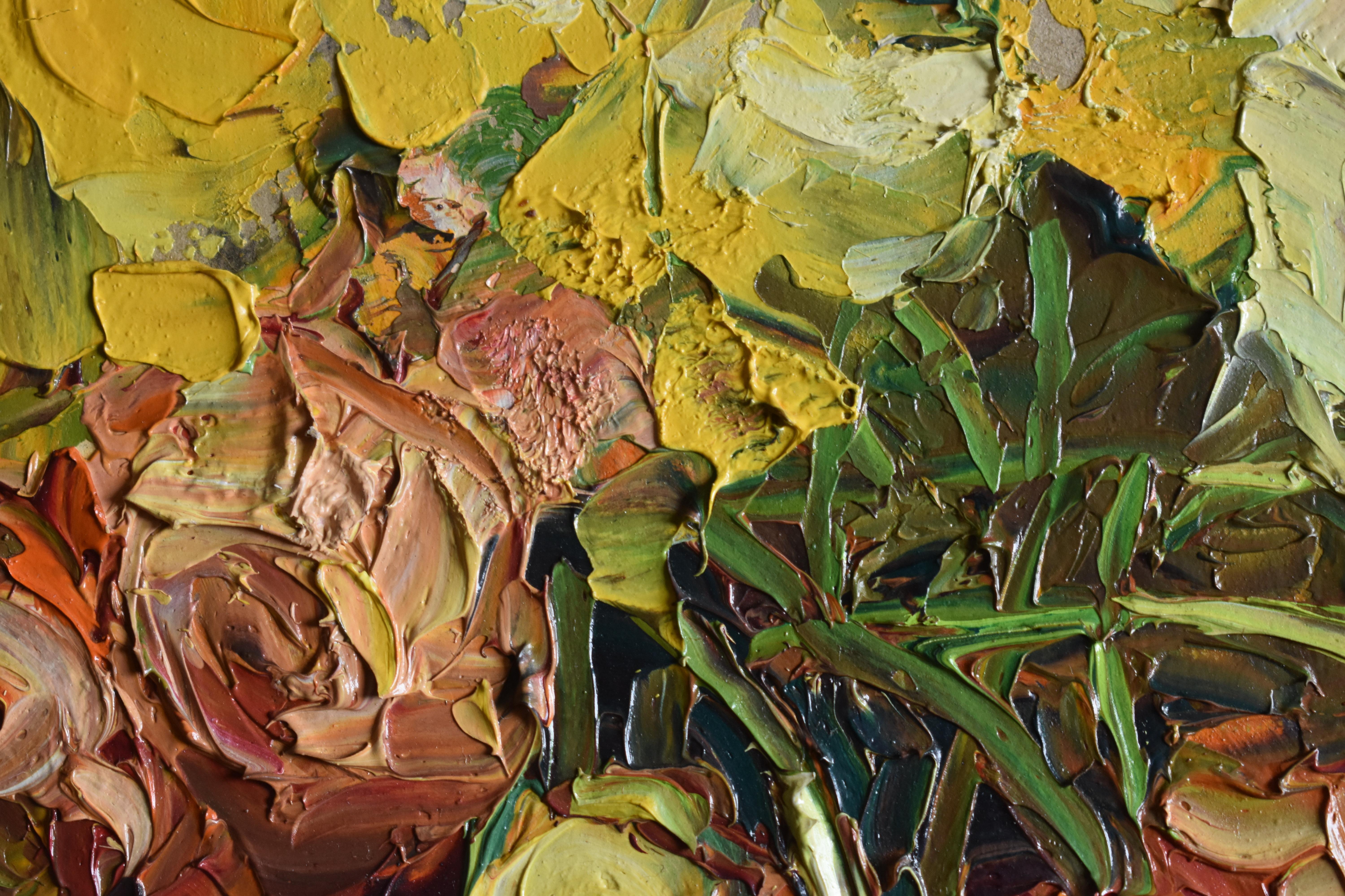 Louis BONAMICI (1878-1966) Postimpressionistisches Ölgemälde der Provence, 1957, Ölgemälde im Angebot 2