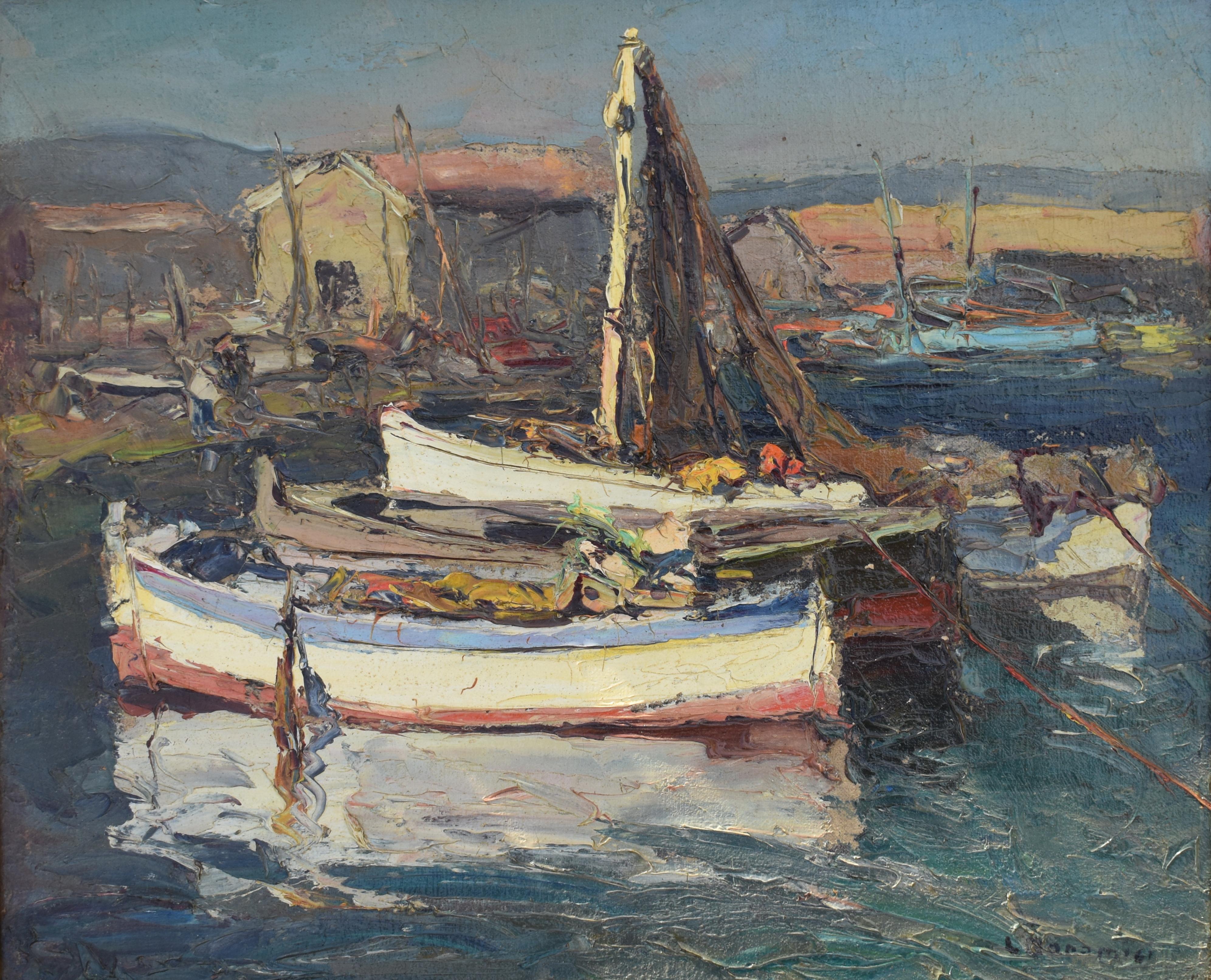 Louis BONAMICI (1878-1966) École post-impressionniste de Provence française - Painting de Louis Bonamici