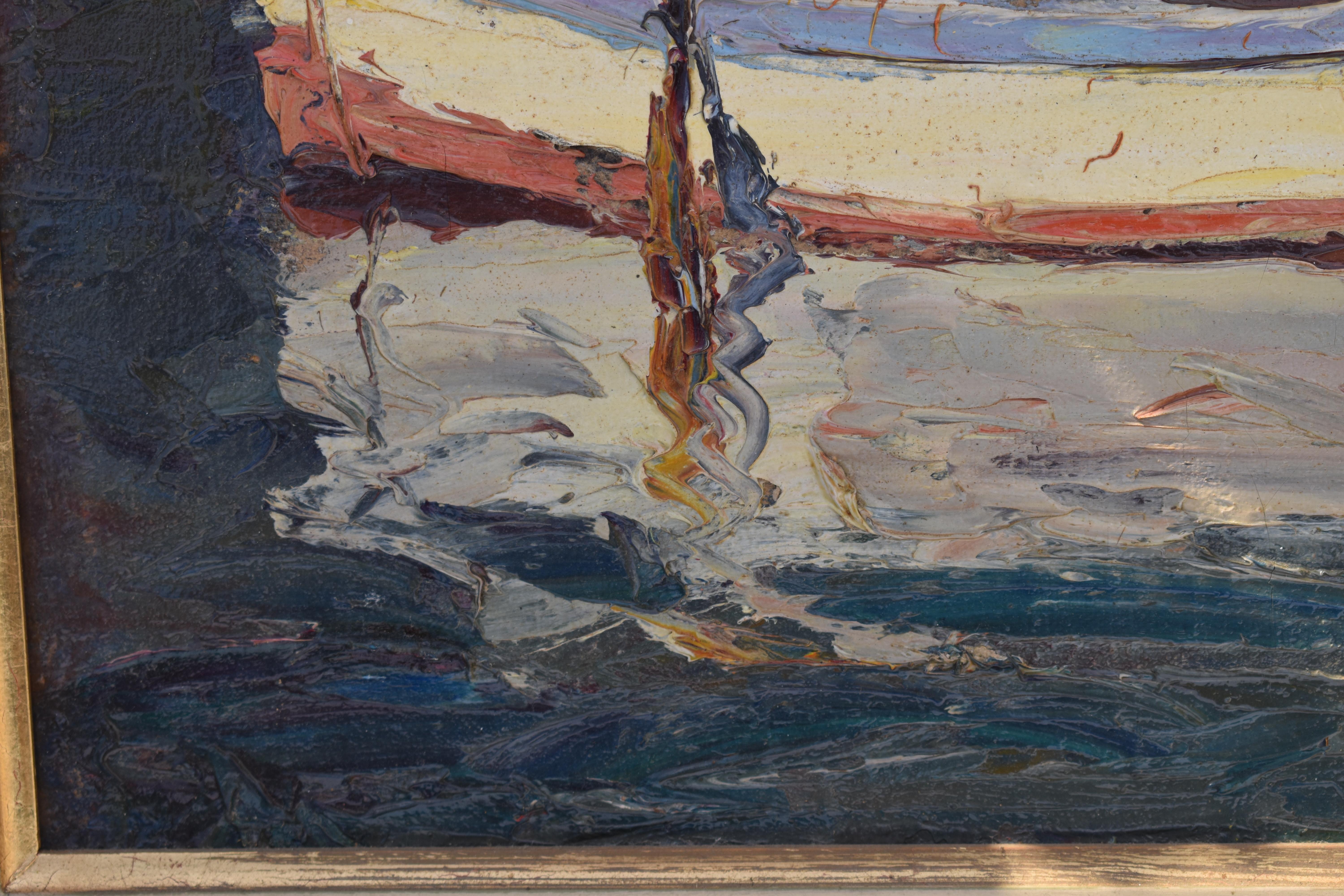 Louis BONAMICI (1878-1966) École post-impressionniste de Provence française en vente 1