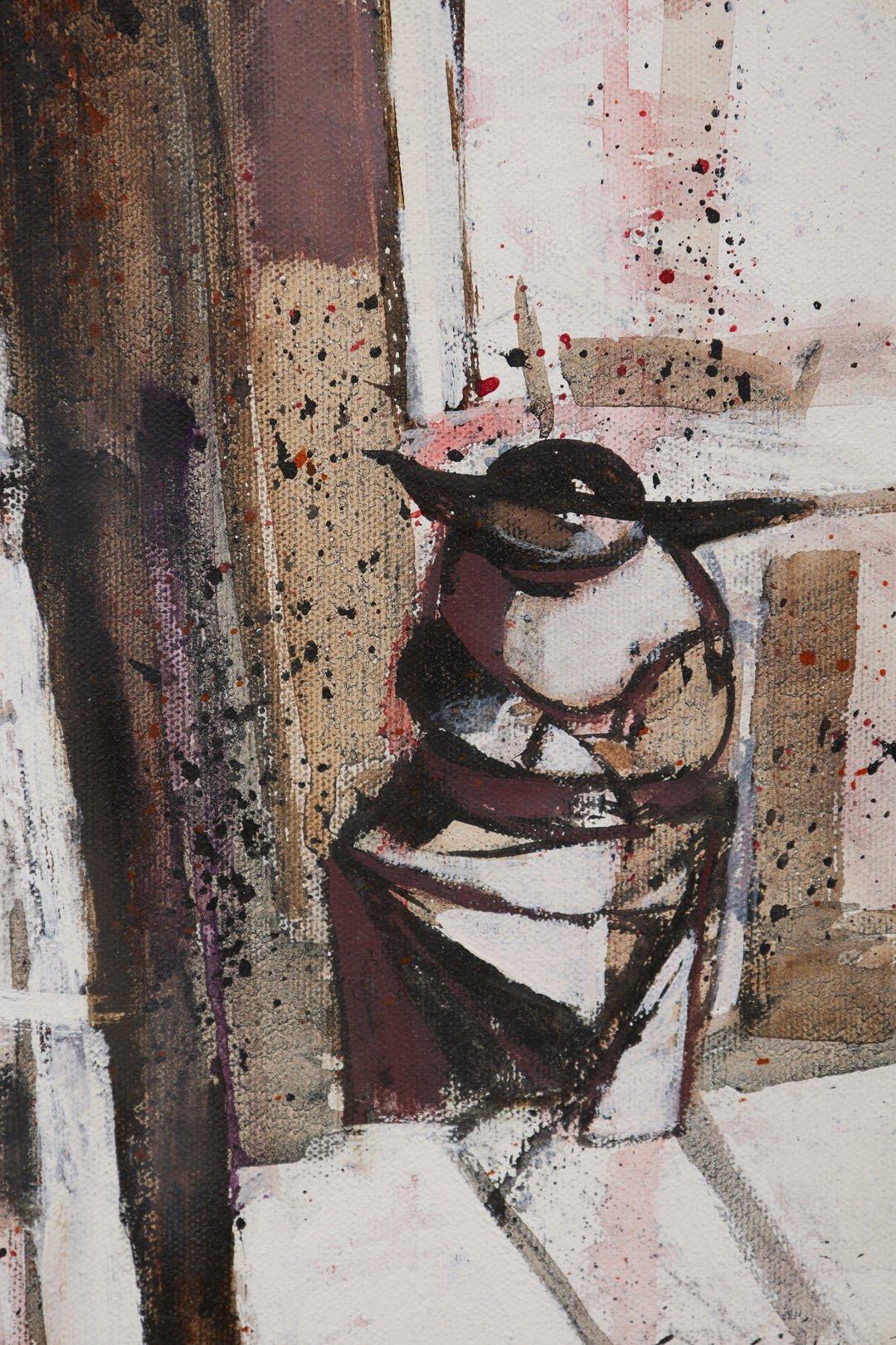 Louis Bosa (estadounidense, 1905-1981)
Catedral de Venecia 
Óleo sobre lienzo
Firmado abajo a la izquierda
60,25 x 40,25 pulgadas
66,5 x 46,5 pulgadas, enmarcado

Nació en Codroipo, un pequeño pueblo a pocos kilómetros de Venecia, Italia, en 1905,