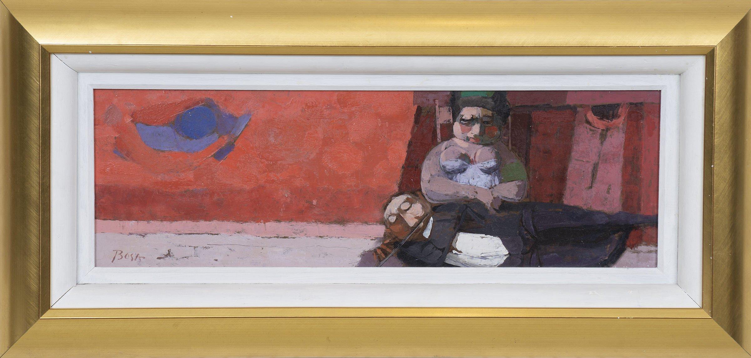 The Serenade, 20th Century Italian-American Artist