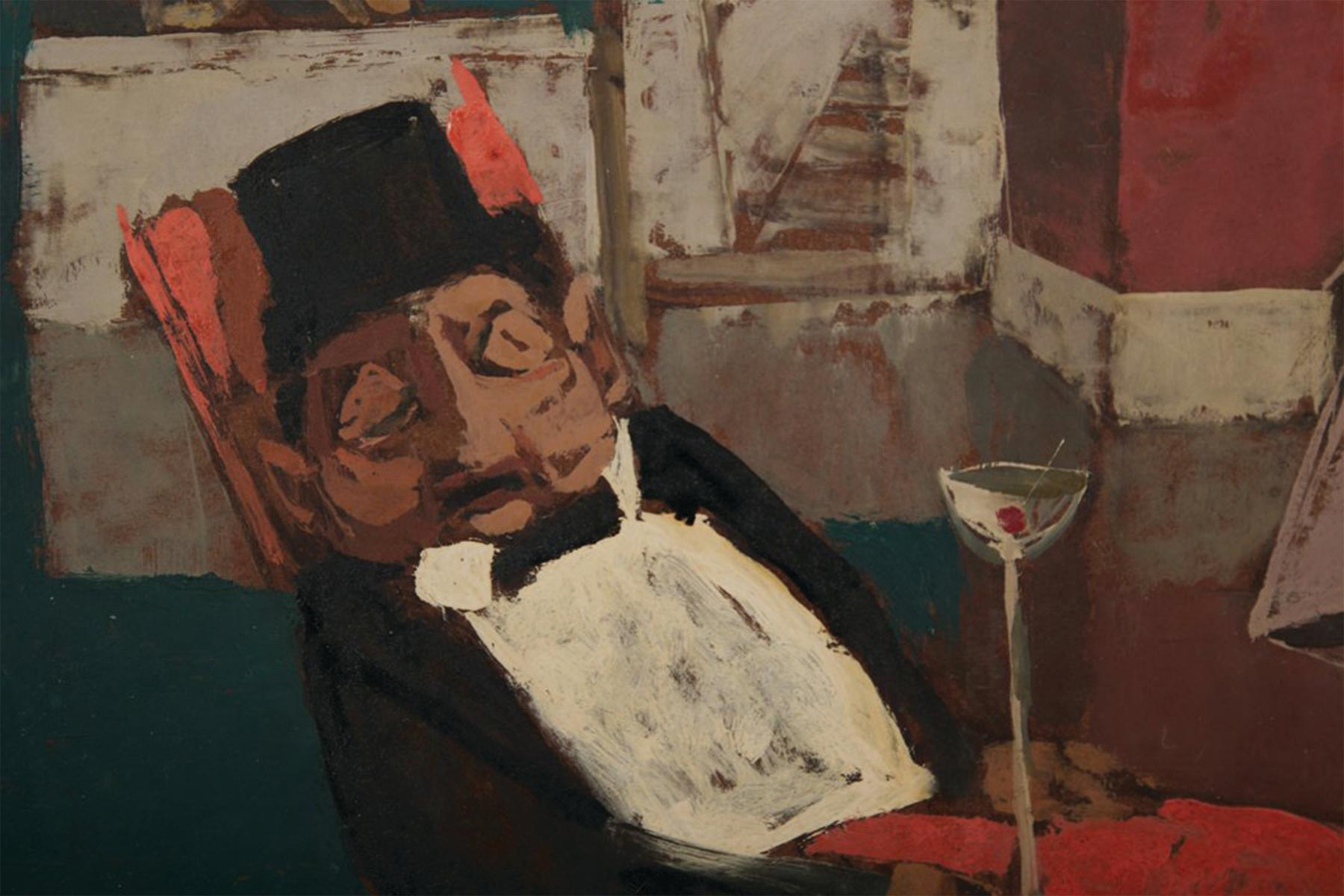 Che bel sogno, scena umoristica veneziana, artista italo-americano in vendita 1