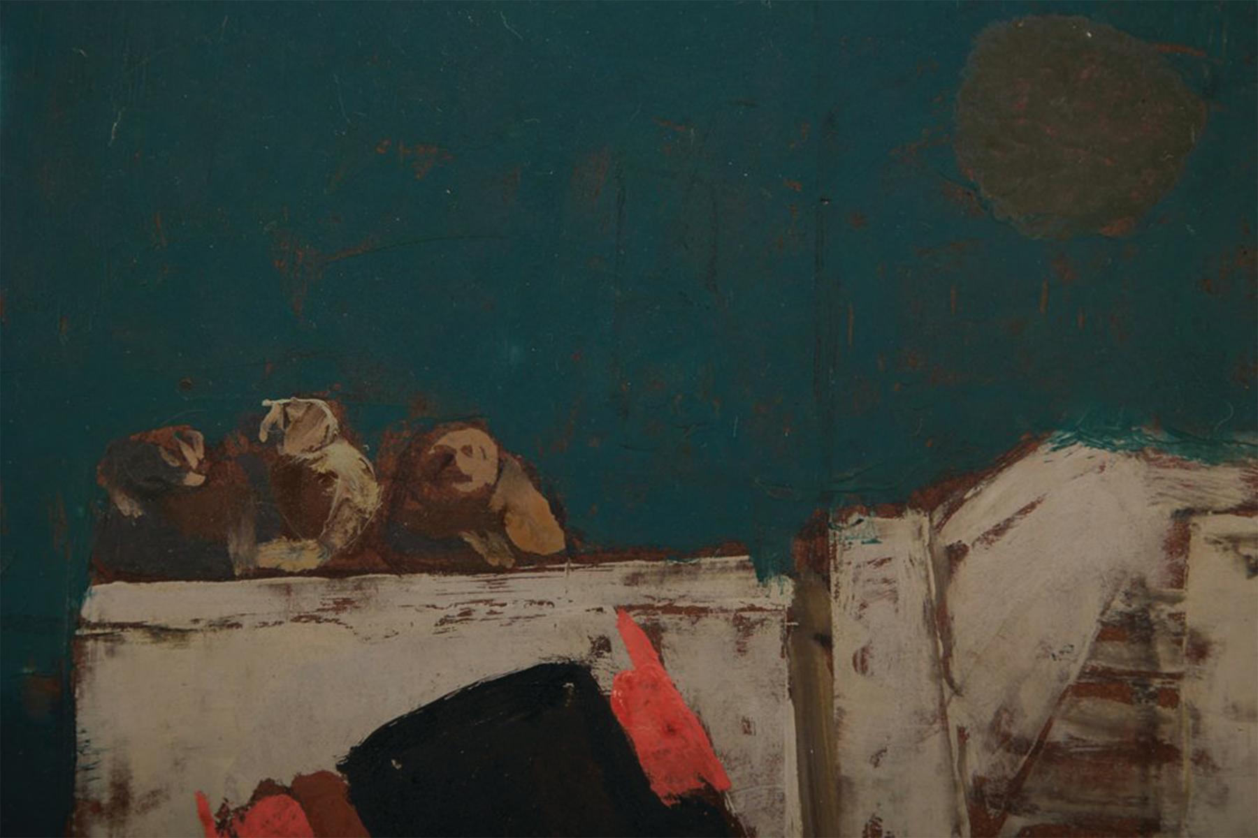 Che bel sogno, scena umoristica veneziana, artista italo-americano in vendita 5