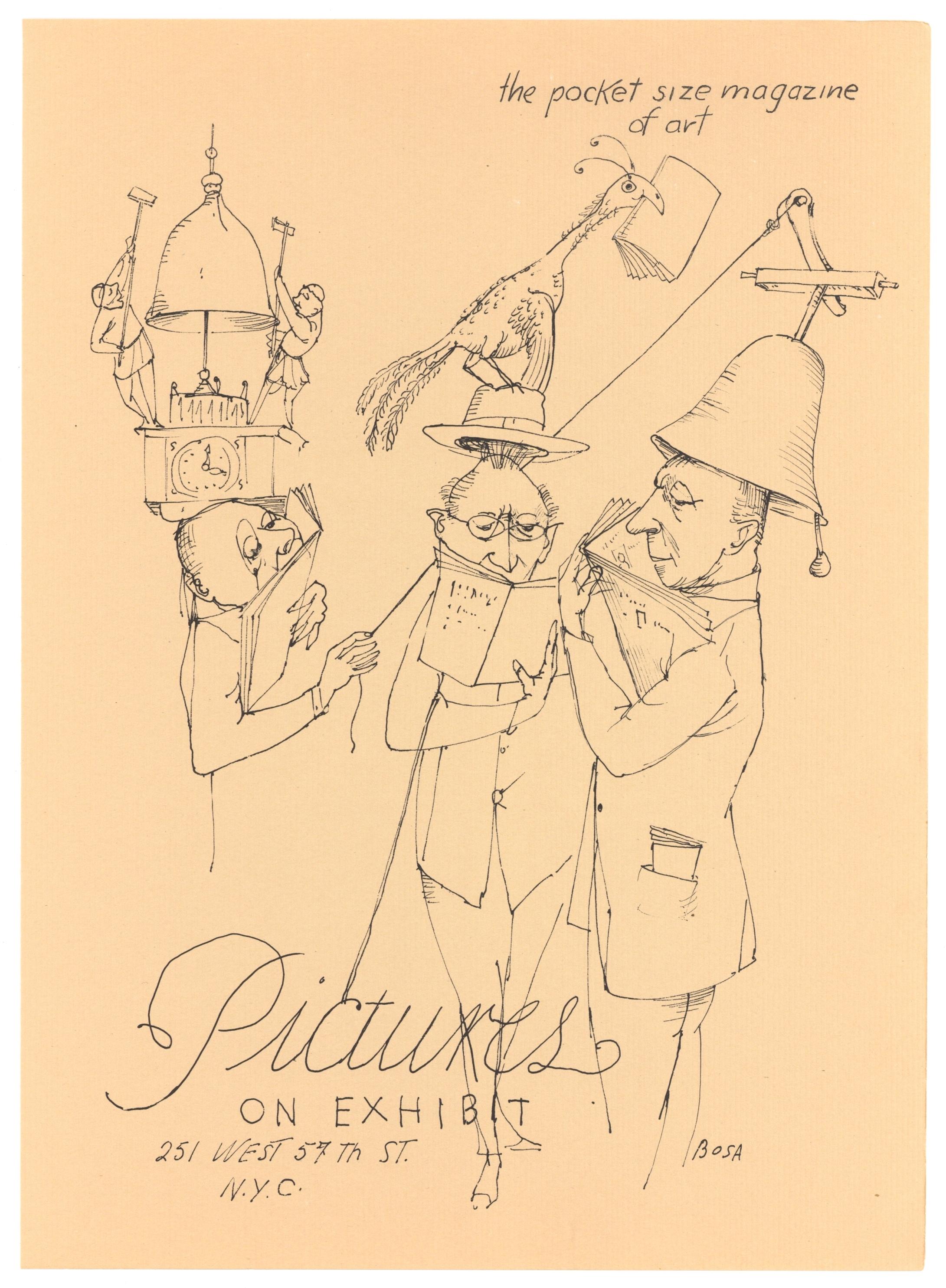 litografia originale - Print di Louis Bosa