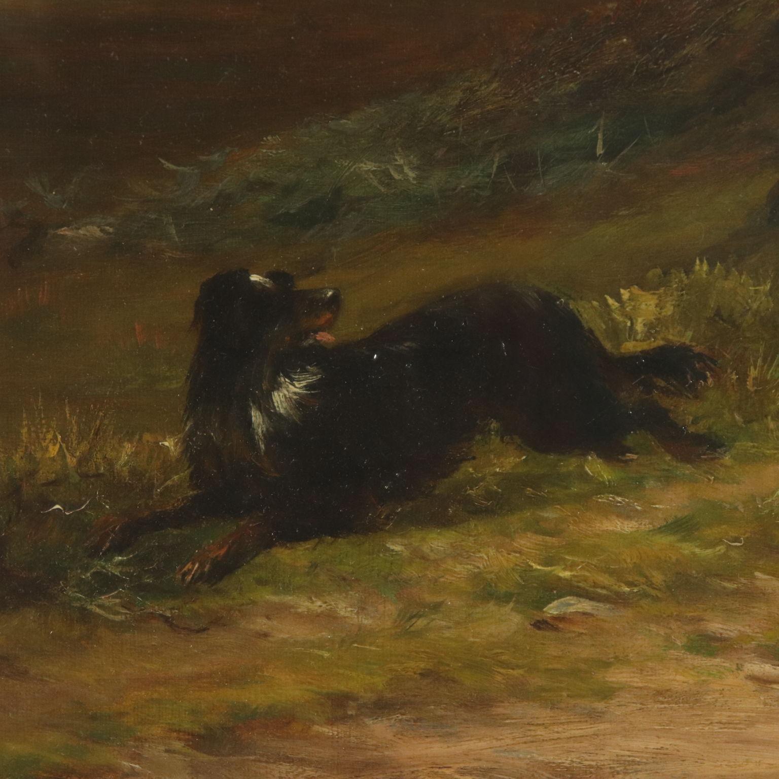 Louis Bosworth Hurt Grazing Cows in Highlands Painting 1881 3