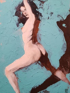 Freedom Suite 2 - Nude Original Acrylic on Canvas