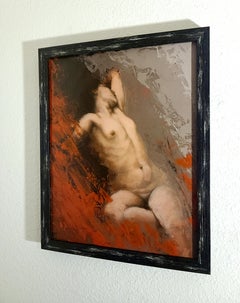 "Tempestas" - Contemporary Nude Figurative Painting