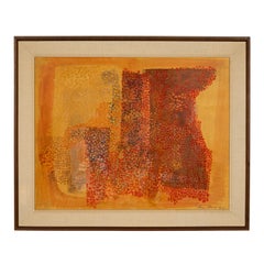 Large Abstract Modernist Surrealist Painting Pacific Northwest Portland Oregon