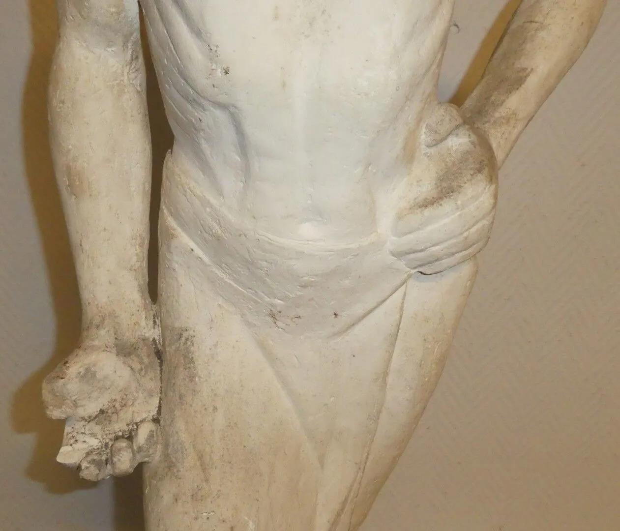 Louis Burton, scultura in gesso firmata e datata 44, Incidenti e perdite in vendita 1