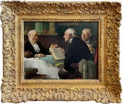 Drei Männer im Gespräch