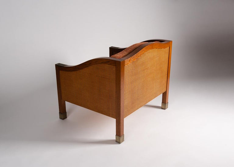Late 20th Century Louis Cane, Armchair, France, 1995 For Sale