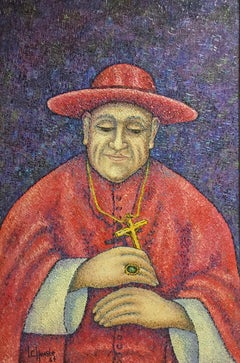 Pope John 23rd in Cardinal Robe