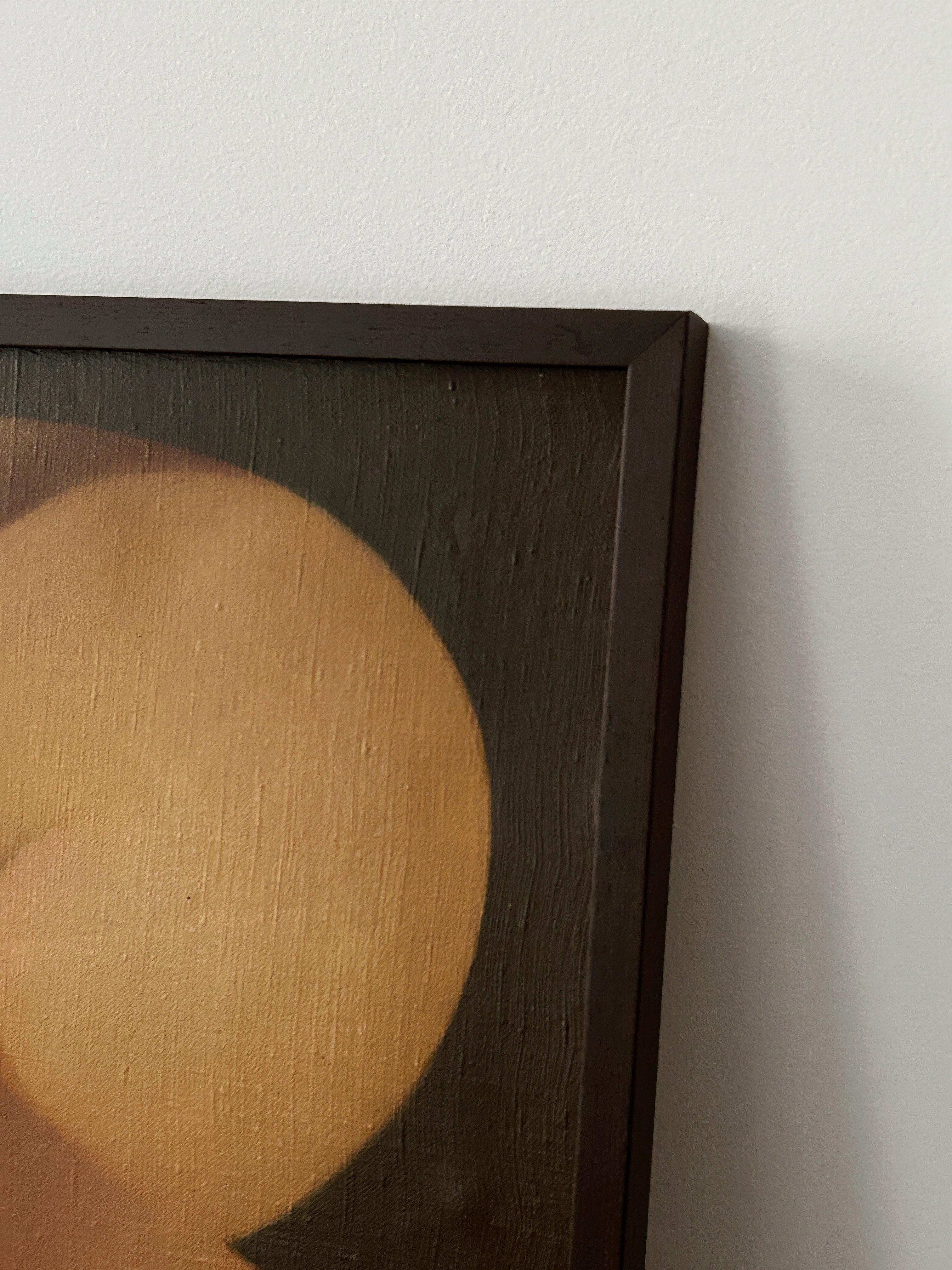 Louis Carmeil, Senza titolo, composizione antropomorfa, 1971 , olio su tela in vendita 6
