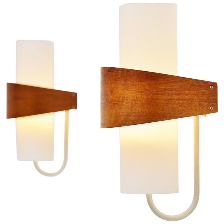 Louis Christiaan Kalff NX40 sconces Philips, 1959