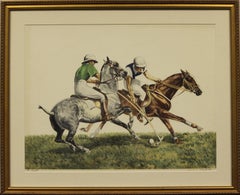 Vintage "French Deauville Polo" by Louis Claude`