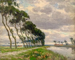 Lungo il sentiero, Oudenburg" di Louis Clesse (1889 - Bruxelles - 1961)