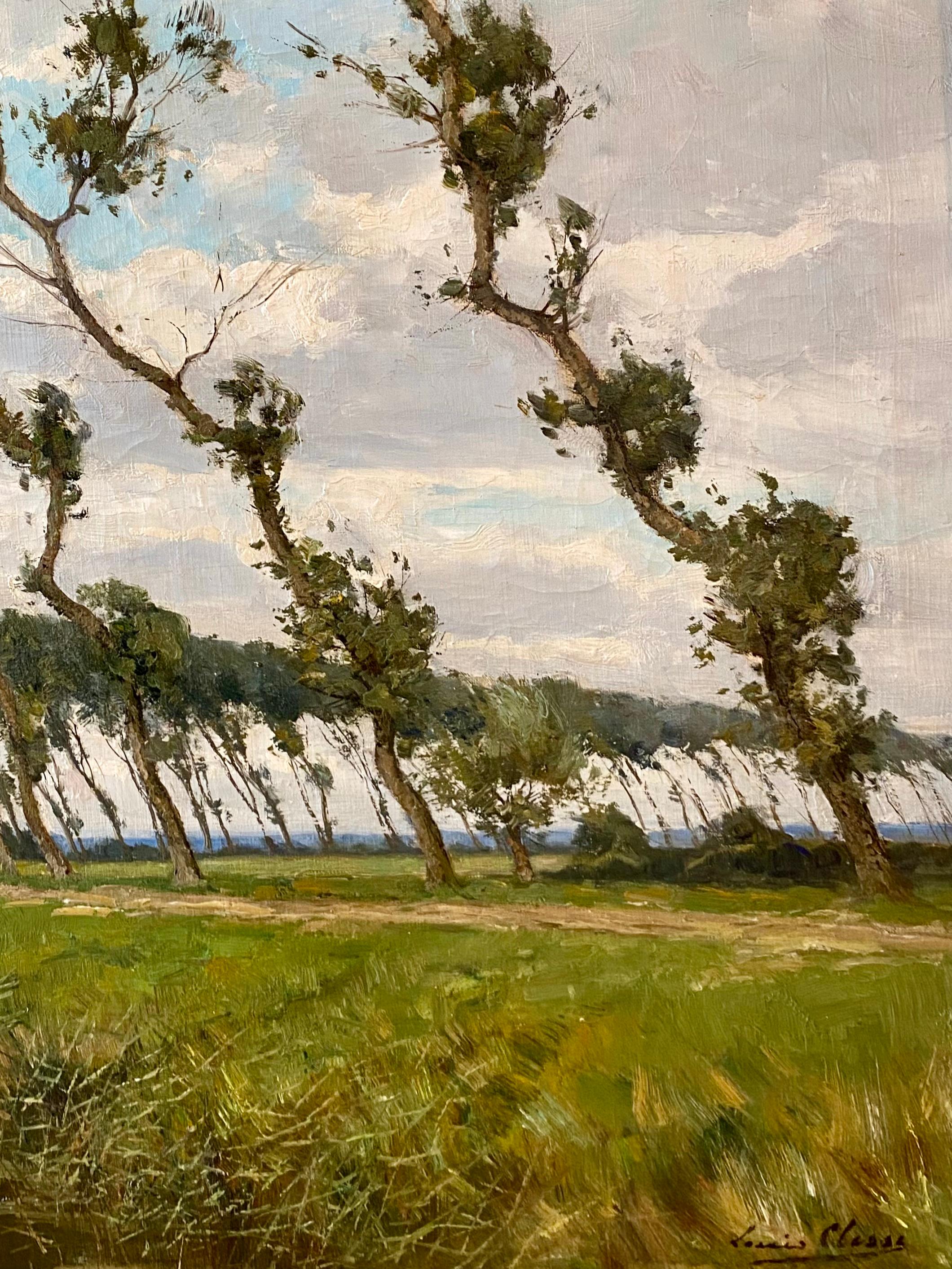 « Au-delà du chemin, Oudenburgr par Clesse Louis  (1889 - Bruxelles - 1961) en vente 6