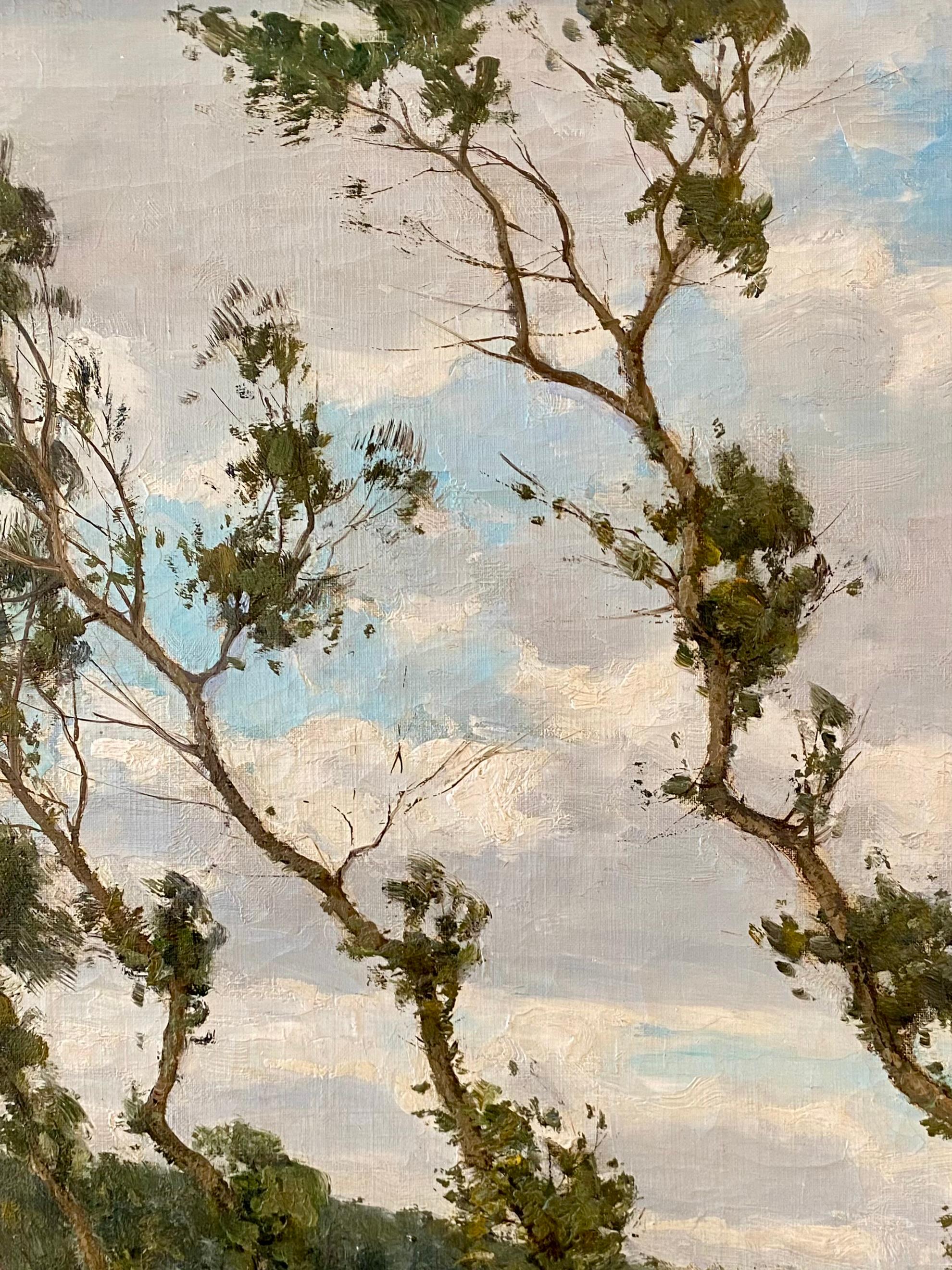 « Au-delà du chemin, Oudenburgr par Clesse Louis  (1889 - Bruxelles - 1961) en vente 7