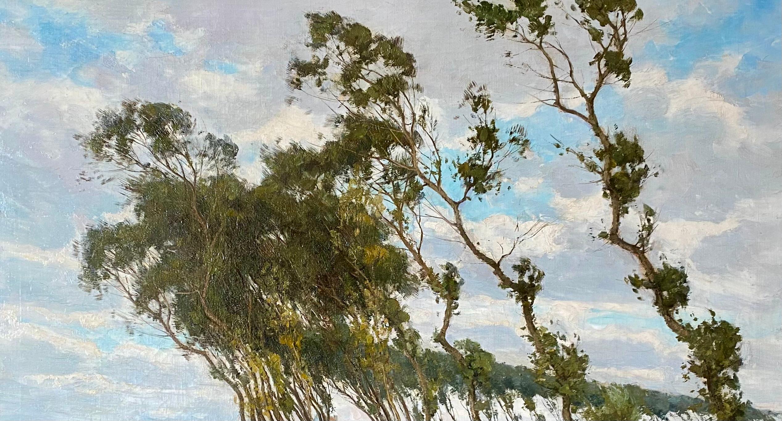 « Au-delà du chemin, Oudenburgr par Clesse Louis  (1889 - Bruxelles - 1961) en vente 8