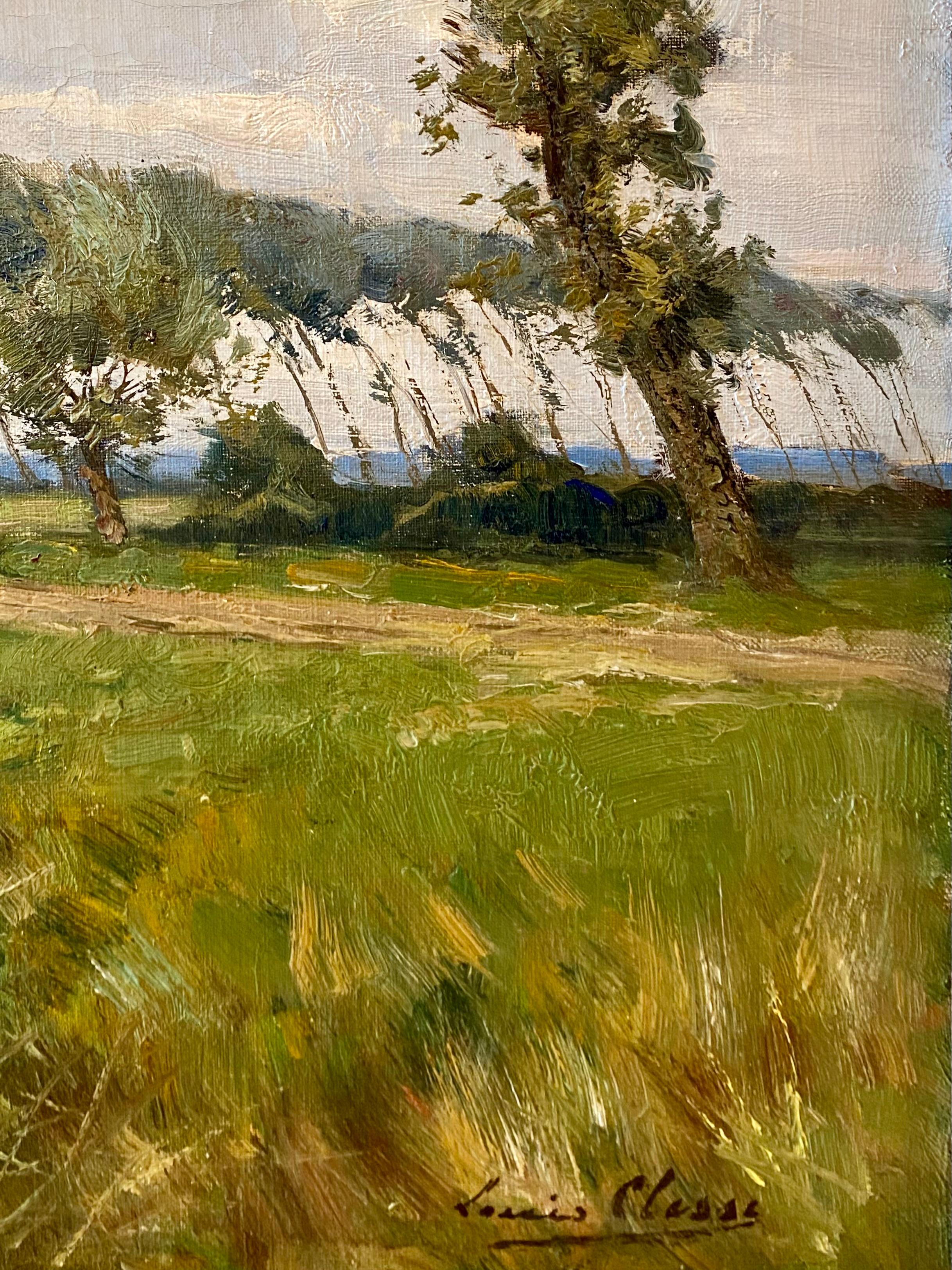 « Au-delà du chemin, Oudenburgr par Clesse Louis  (1889 - Bruxelles - 1961) en vente 4