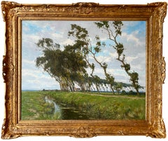 « Au-delà du chemin, Oudenburgr par Clesse Louis  (1889 - Bruxelles - 1961)