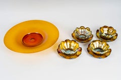 Louis Comfort Tiffany - Bowls Cups Plates Favril Glass
