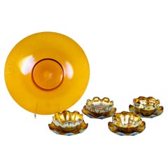 Louis Comfort Tiffany - Cuencos Tazas Platos Favril Vidrio