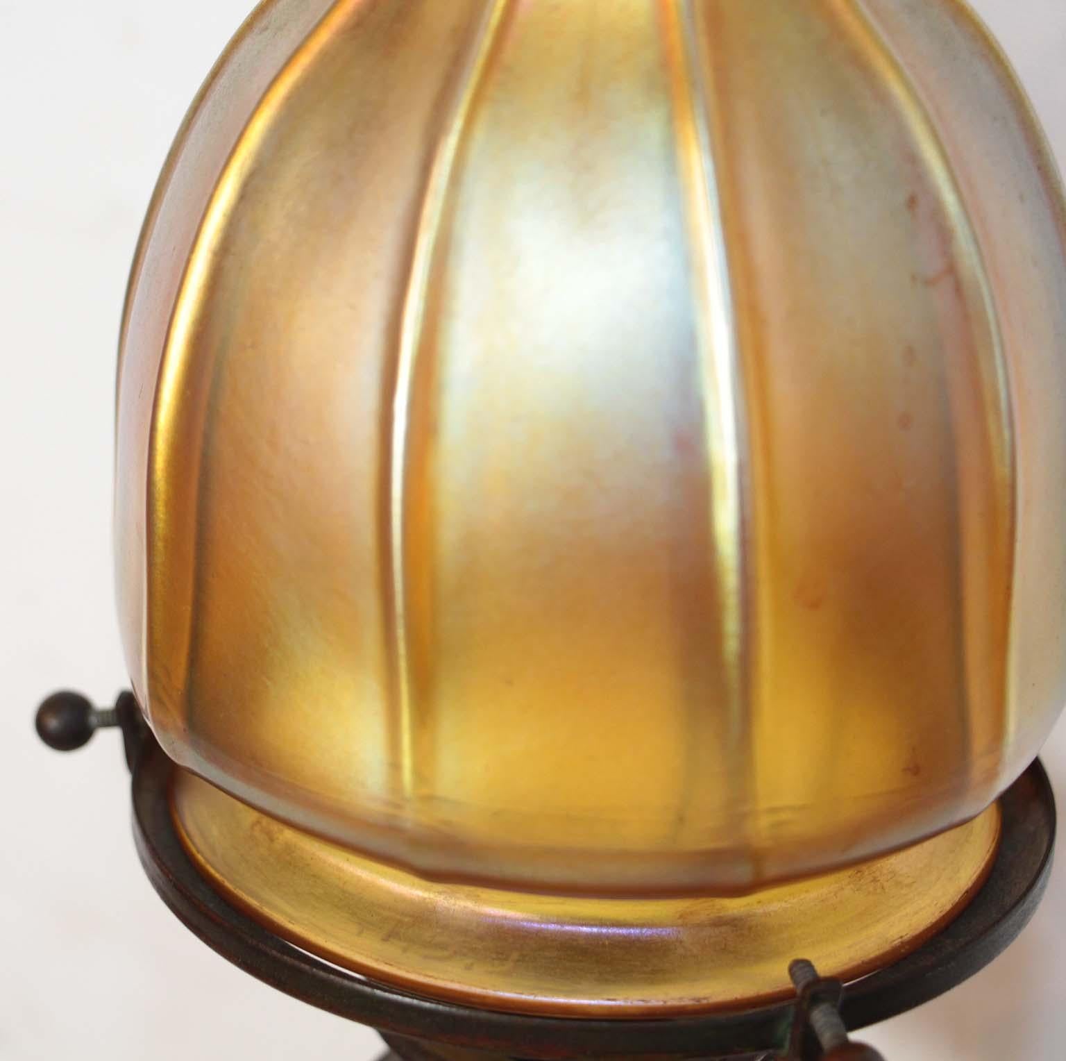 Louis Comfort Tiffany Candle Lamp 5