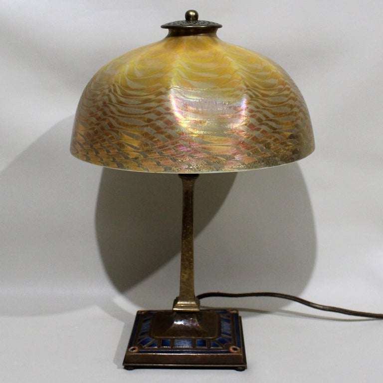 Louis Comfort Tiffany Desk Lamp For Sale At 1stdibs
