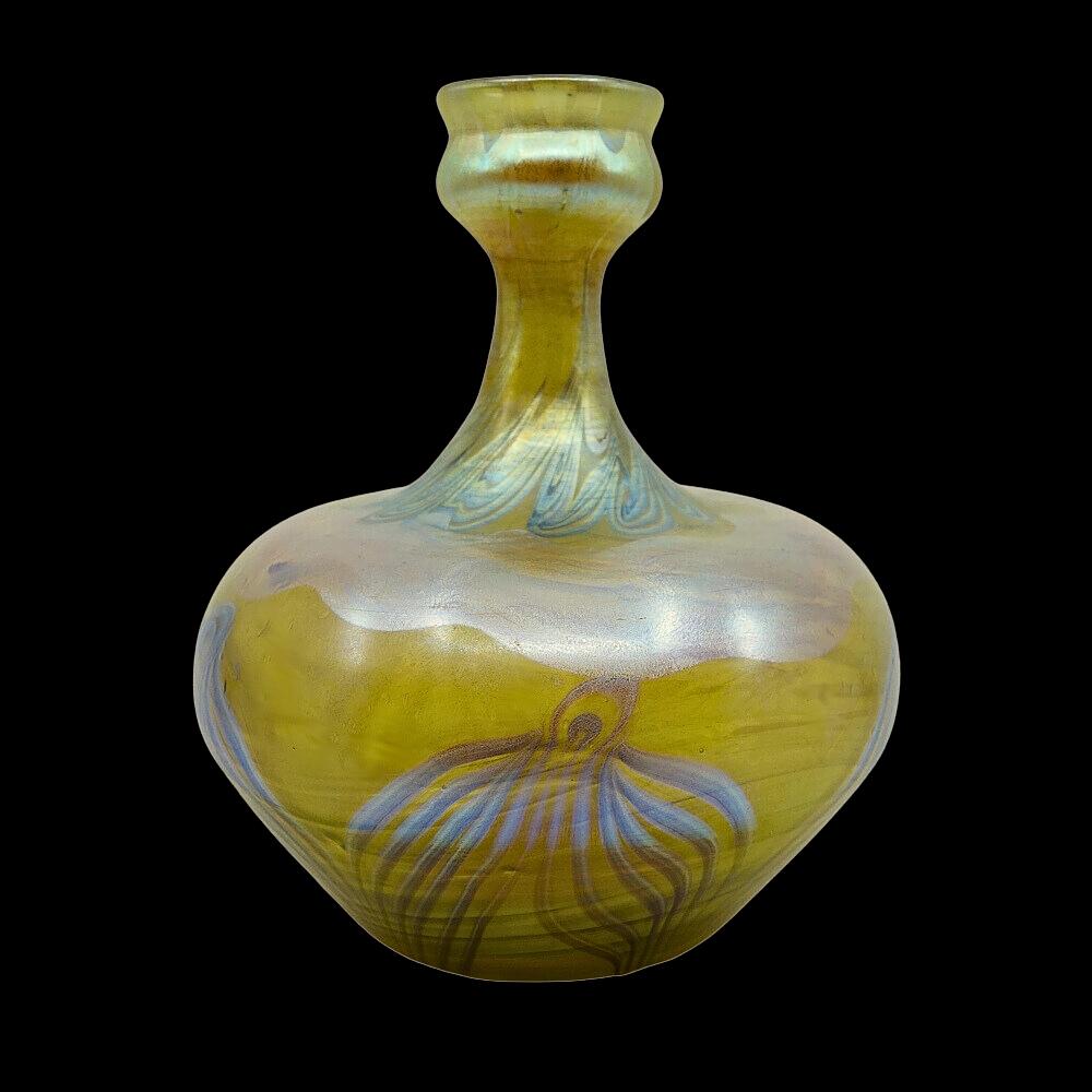 Tiffany Vase SOLD

Louis Comfort Tiffany (1848–1933), one of the most creative and prolific designers of the late 19th-century, declared that his life-long goal was “the pursuit of beauty.” With its comprehensive assemblage of Tiffany’s work, the