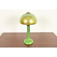 Louis Comfort Tiffany Favrile Art Glass Table Lamp or Desk Lamp, Circa 1910
