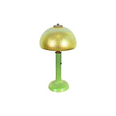 Louis Comfort Tiffany Favrile Art Glass Table Lamp or Desk Lamp, Circa 1910