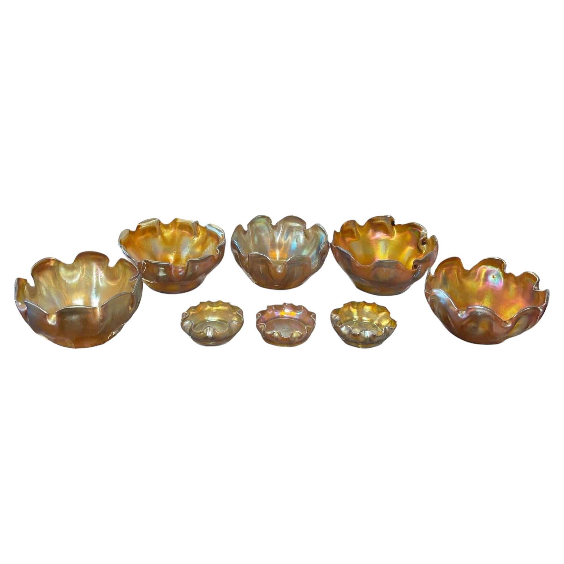 What is Tiffany Favrile glass?