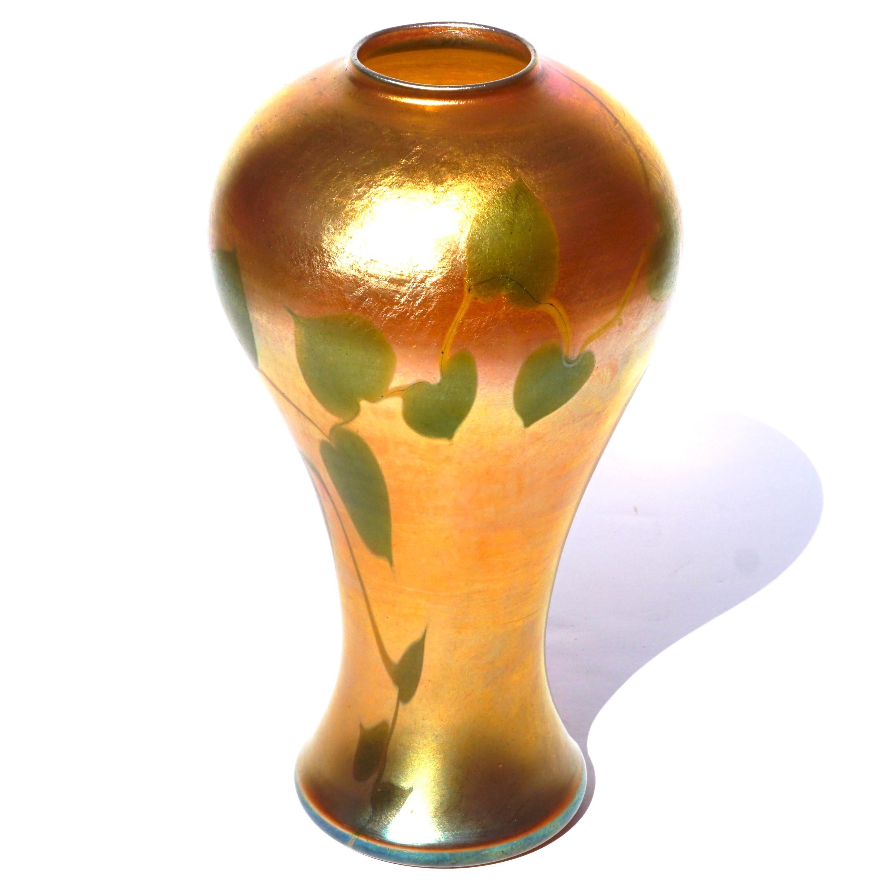 l.c. tiffany favrile vase
