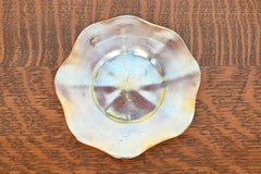 Louis Comfort Tiffany Favrile Iridescent Art Glass Plate